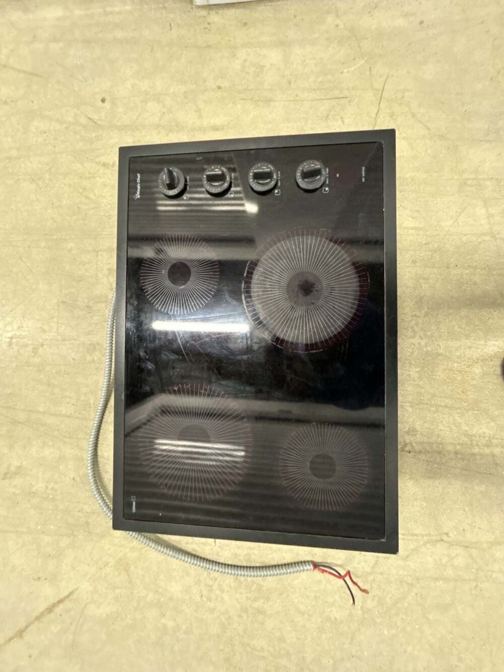 Frigidaire Gallery 30 in. Radiant Electric Cooktop in Black Stainless Steel